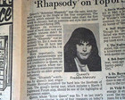 Bohemian Rhapsody Rock Band Queen Freddie Mercury Song Of Year 1977 La Newspaper