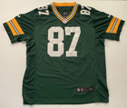 Nike nfl Players On Field Packers Jersey   87 Jordy Nelson  Size 44  xl 