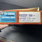 Vintage 1973 Ben Cooper Raggedy Ann Halloween Costume In Original Box 809 Large