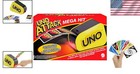 Family-friendly Uno Attack Game  Card Launcher   Frustration-free Packaging