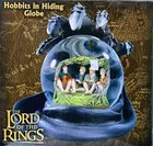 Neca Lord Of The Rings Hobbits In Hiding Globe With Box   Foam Great Condition 