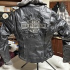 Harley Davidson Women s Miss Enthusiast 3-in-1 Leather Jacket 98030-12vw Xs