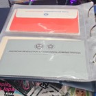 1976 Bicentennial First Day Covers Lot Of 2 W  Commemorative Medal  13 Cent