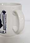 Original Issue Taylor   Ng La Grenouille Frog   Dragonfly Mug  White   Blue 1978