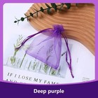 50 100 200 500 Organza Wedding Party Favor Gift Candy Sheer Bags Jewelry Pouch