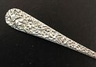 Kirk Sterling Repousse 4 3 8  Demitasse Spoons No Mono 