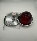 Watermelon Dark Red Glass Surface Mount W  1157 Super Bright Led Bulb  1 Pc  