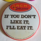 Vintage Mcdonald s Buttons Arch Deluxe