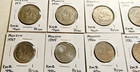 Mexico  Coin Lot -   20 Carded Coins  - All Are  1  Peso  Coins   lot 1246 