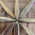 Vintage 1948 Dirigold Dirilyte Goldware Regal Salad Forks 6 5    Flatware Set Of 8