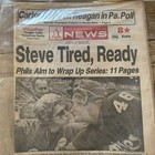 Philadelphia Daily Newspaper Lot October 1980  Phillies World Series