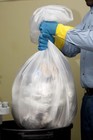 33 Gallon Clear Trash Bags Heavy Duty 15 Mil 33x39 Recycling Liners 100 Ct