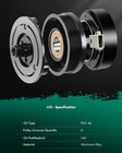 A c Compressor Clutch Kit For Aerostar Crown Vic Explorer F-150 1 9l-6 8l 90-06