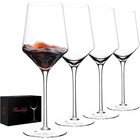 Handcrafted Leadless Crystal Wine Glass Set 15oz Perfect Gift Wine Lovers New
