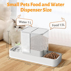 Cat Dog Auto Feeder Pet Food Automatic Feeding Dish Bowl Pet Automatic Bowl
