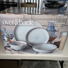 Over back Options 16-piece Dinnerware Set - Blue