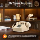Vintage Cord Phone  Retro Landline Phone With Volume Control  Old Fashioned L   