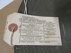 Military Us Army Webbing Textile Cotton Vietnam Era 1966 Dated 6 Inch Cut 9 16  