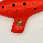 G b Guido Bondi Red Clay Ocarina Flute Instrument Pottery Sweet Potato Redware