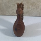 Vintage Mid Century Wood Squirrel Clothing Brush - By Johannesen