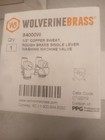 Wolverine Brass 84000w 1 2  Copper Sweat  Brass Single Lever Washing Machine 