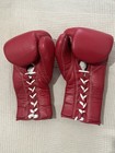 Rare New Old Stock Vintage Cleto Reyes 12oz 1980s Welted Seams Red Glove Lining