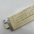 Dietzgen Microglide Slide Rule 1732 Decimal Trig Log Rule Maniphase Multiplex