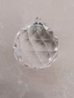 Feng Shui Hanging 50 Mm Crystal Ball Clear Faceted Sphere Sun Catcher Prism