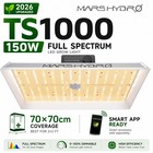 2026 Mars Hydro Ts 1000 Led Grow Light Full Spectrum 150w For Growtent smart App