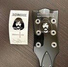 Tony Iommi Tribute Guitar Headstock Raised Uv Dtf Decal Sticker Set