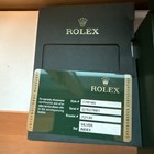 Authentic Rolex Datejust 179160 Warranty Box Materials
