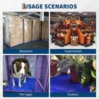 12pack Interlocking Plastic Pallets 11 8 x23 6 lightweight Drainage Deck Tiles