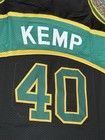 New Shawn Kemp 40 Seattle Black Basketball Jersey Size Men s Xl Stitched
