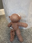 Dan Dee Collector   s Choice Brown Sock Monkey 9  Plush Stuffed Animal Red Heart