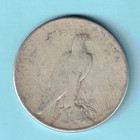 Silver 1922 P Peace Silver Dollar - Ungraded - Circulated