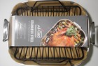    all-clad 13x16 Stainless Steel Roaster With Rack Oven Dishwasher Safe Bonus Acc