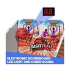 2-player Arcade Basketball Game Set upgraded Indoor Hoop With Led L    Fast Ship