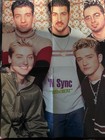 Britney Spears    n Sync Poster Insert Teen Beat Magazine 15-1 2 X 20  2000 
