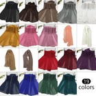 Women Chiffon Long Scarf Muslim Turban Hijab Head Wrap Shawl Scarves Headscarf