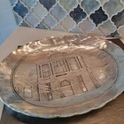 Vtg Hammered  forged Aluminum Tray Wendell August Forge   Ge Lighting Institute