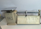 Vintage Postal Scale Triner 2 Lb   Metal Shipping Postage Post Office 1968 Usps