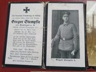  Original German Ww1 Wk1 Bundle Death Card   Photos
