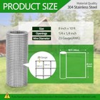 Stainless Steel Mesh Hardware Cloth 1 4 Inch Chicken Wire Fencing Wire 