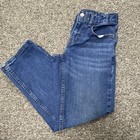 Wrangler   Wonder Nation Boys Blue Denim Jeans 8 Relaxed Slim Fit Adjustable