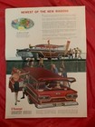 1958 Ford  station Wagon  Original Vintage Car Dealer Sales Brochure   Catalog