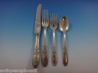 Old Mirror By Towle Sterling Silver Flatware Service Set 34 Pieces