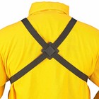 Rp203 Coaxsher Rp-1 Scout Nylon Radio Chest Harness For 2 5  X 1 5  X 8 5  Radio