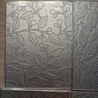 Lot Of 4 3d Dotty Embossing Folders  Scrapbook  Card Making  Leaf  Wave  Artsy