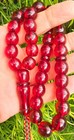 Amber Bakelite Tasbih            Prayer Beads   Misbaha Subha Tasbeeh Worry Beads