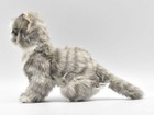 Hansa Kitten Grey Realistic Plush Stuffed Animal Bh6493 20cm
